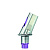 Абатмент SICvantage Standard Abutment red,antterior,25°angle,GH 1.0 mm(incl.Screw  and Cap)